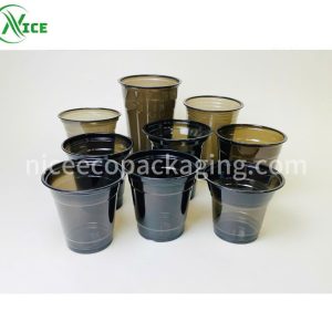 Ly ép nhựa trong đáy bằng-đáy bầu