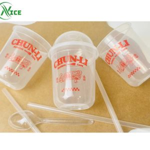 Ly nhựa PP đáy bằng-đáy bầu
