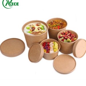 Tô đựng canh nắp giấy