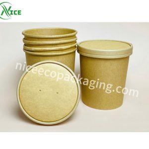 Tô đựng canh nắp giấy