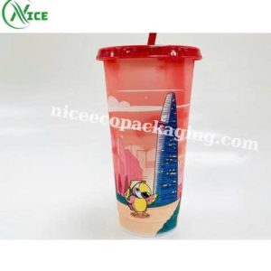 Ly nhựa đổi màu